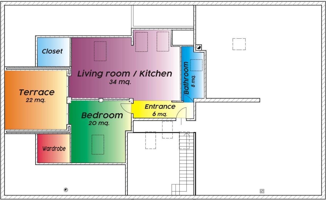 Bussoleno Loft 29 Mansardato Con Ampio Terrazzo מראה חיצוני תמונה